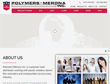 Tablet Screenshot of polymersmerona.com